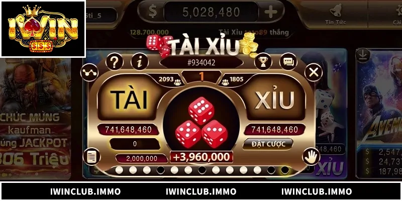 Tài Xỉu IwinClub – Sảnh Game Thượng Lưu Với Tỉ Lệ Ăn Cực Cao